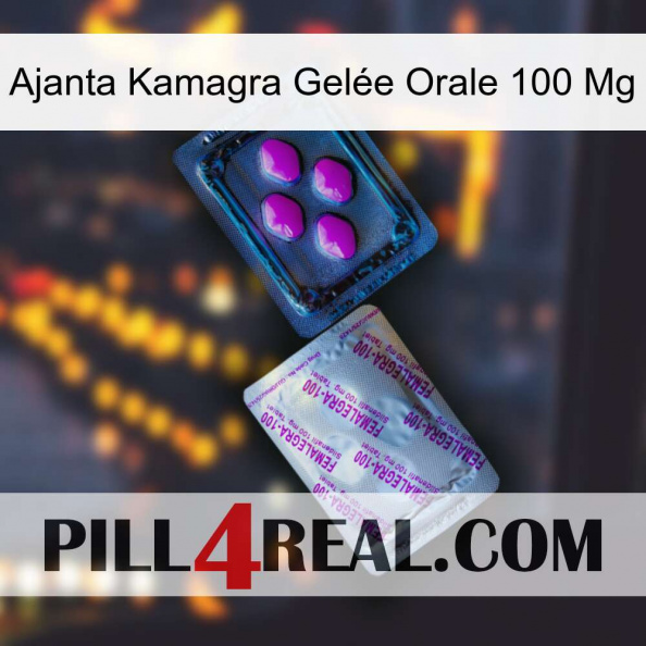 Ajanta Kamagra Gelée Orale 100 Mg 37